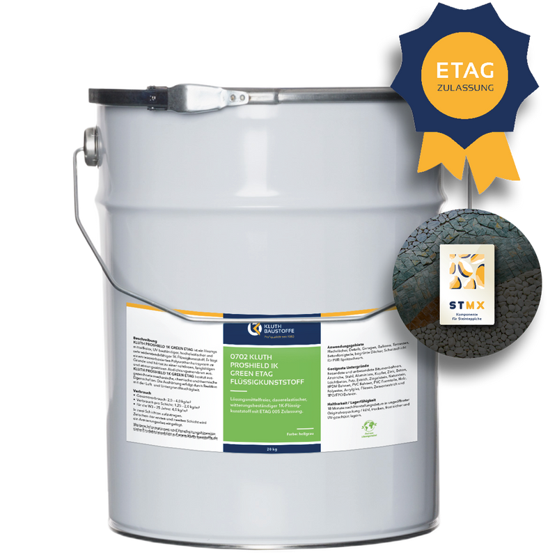 0702 Kluth PROSHIELD 1K GREEN ETAG Flüssigkunststoff