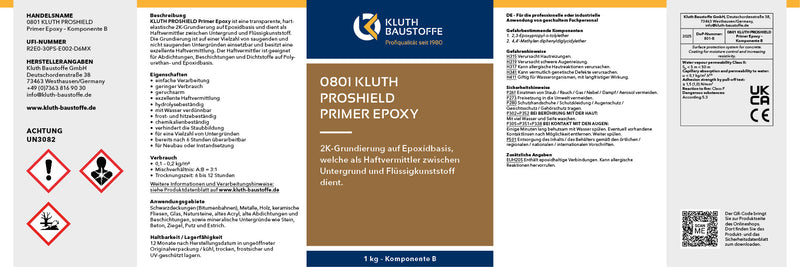 0801 Kluth PROSHIELD Primer Epoxy
