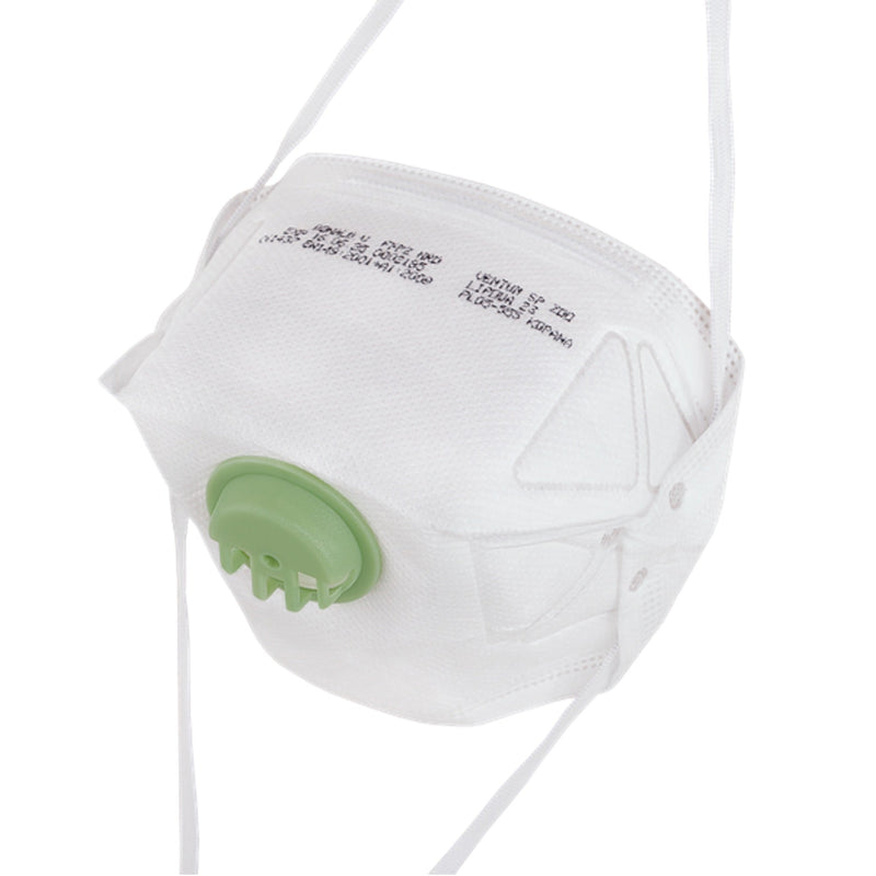 9007V Kluth Feinstaubmaske FFP2 mit Ventil